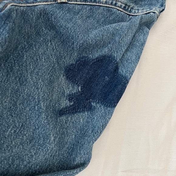 NWOT cropped Zadig & Voltaire denim jacket lightning patch - Picture 4 of 6